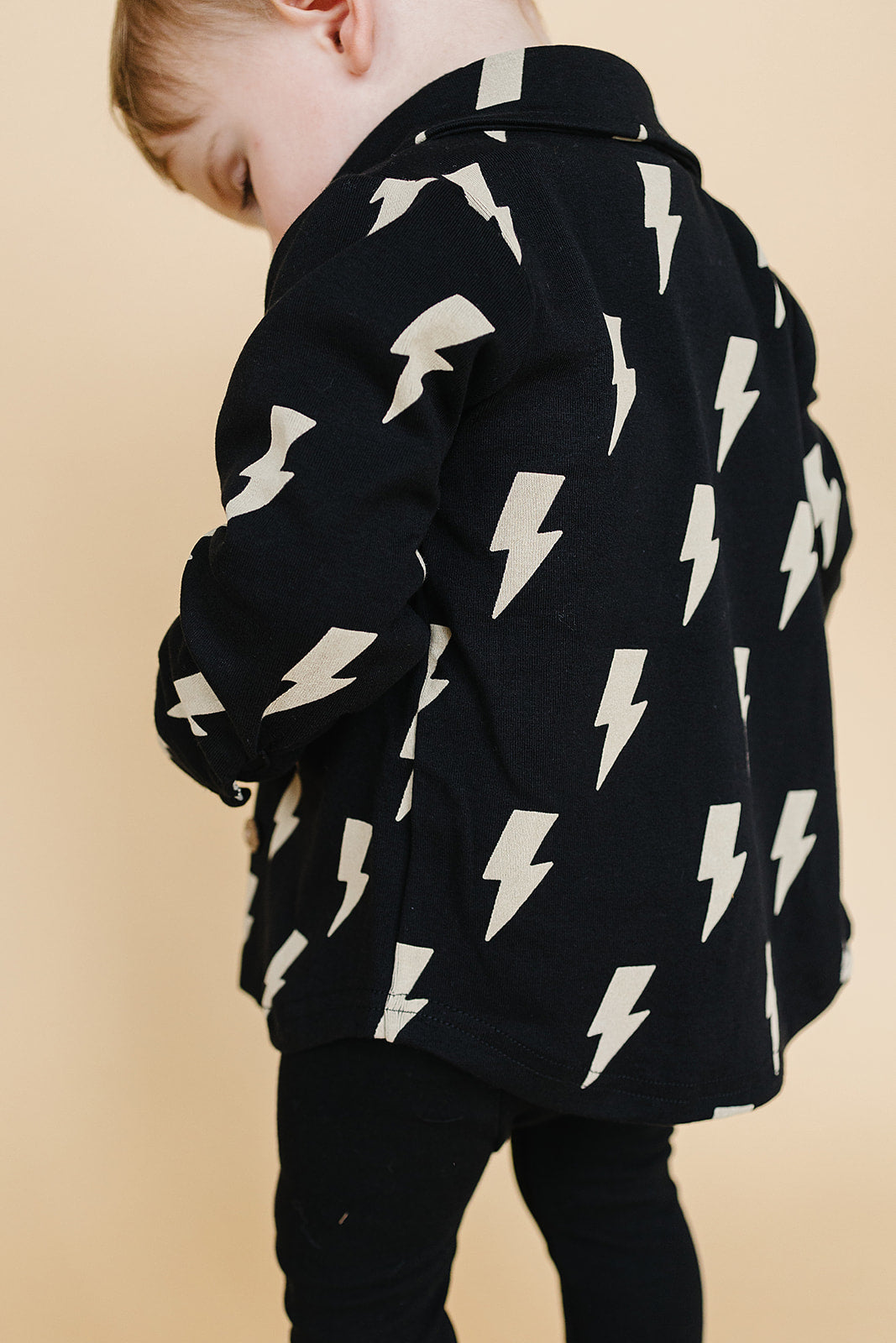 Shacket | Black Bolts