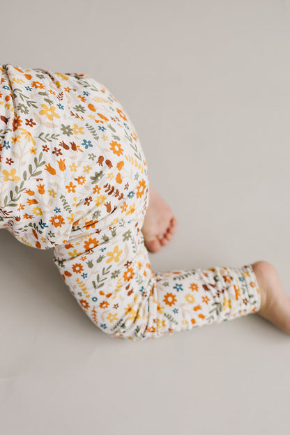 Bamboo Two Piece Set | Fall Flowers