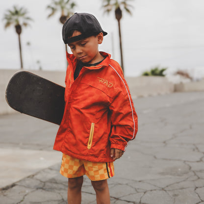 THE STORM RIDER WATERPROOF JACKET - RED