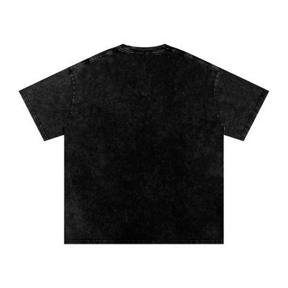 Bulldogs star Snow Washed Oversized Cotton T-Shirt