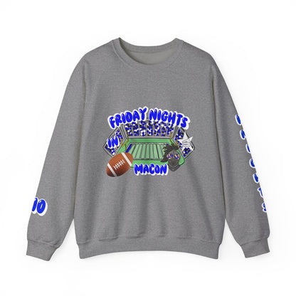 Friday Nights Crewneck Sweatshirt, Unisex Football Team Apparel, Cozy Game Day Sweatshirt, Perfect Gift for Sports Fans, Casual Weekend Wear