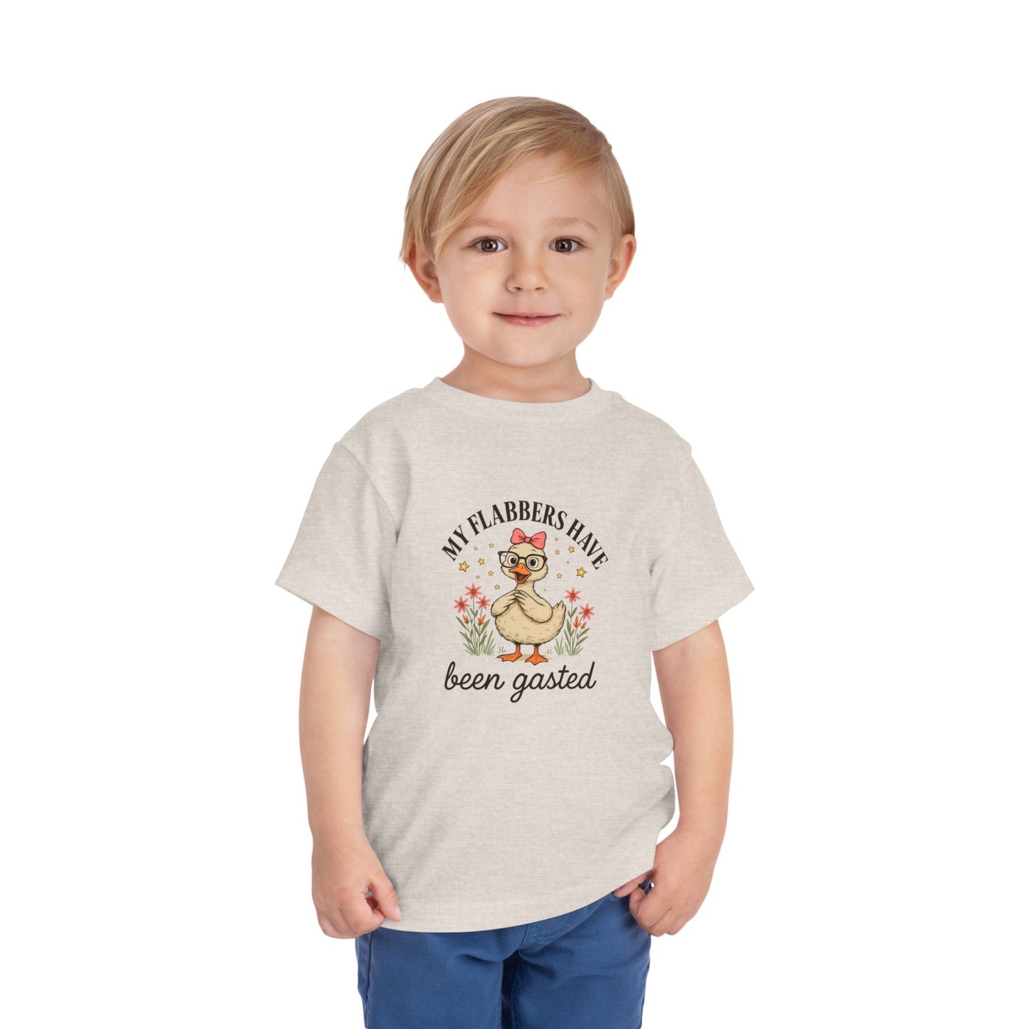 Cute Toddler Tee: "My Flabbers Have Been Gasted" Funny Animal Shirt, Kids Birthday Gift, Playdate Outfit, Toddler Clothing, Animal [...]