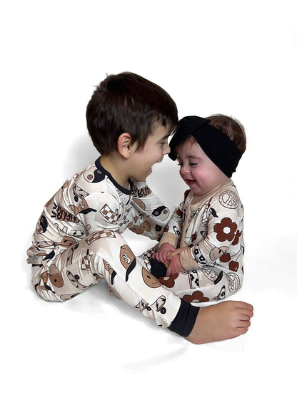 BAMBOO 2 PIECE PAJAMA SET - BOYHOOD