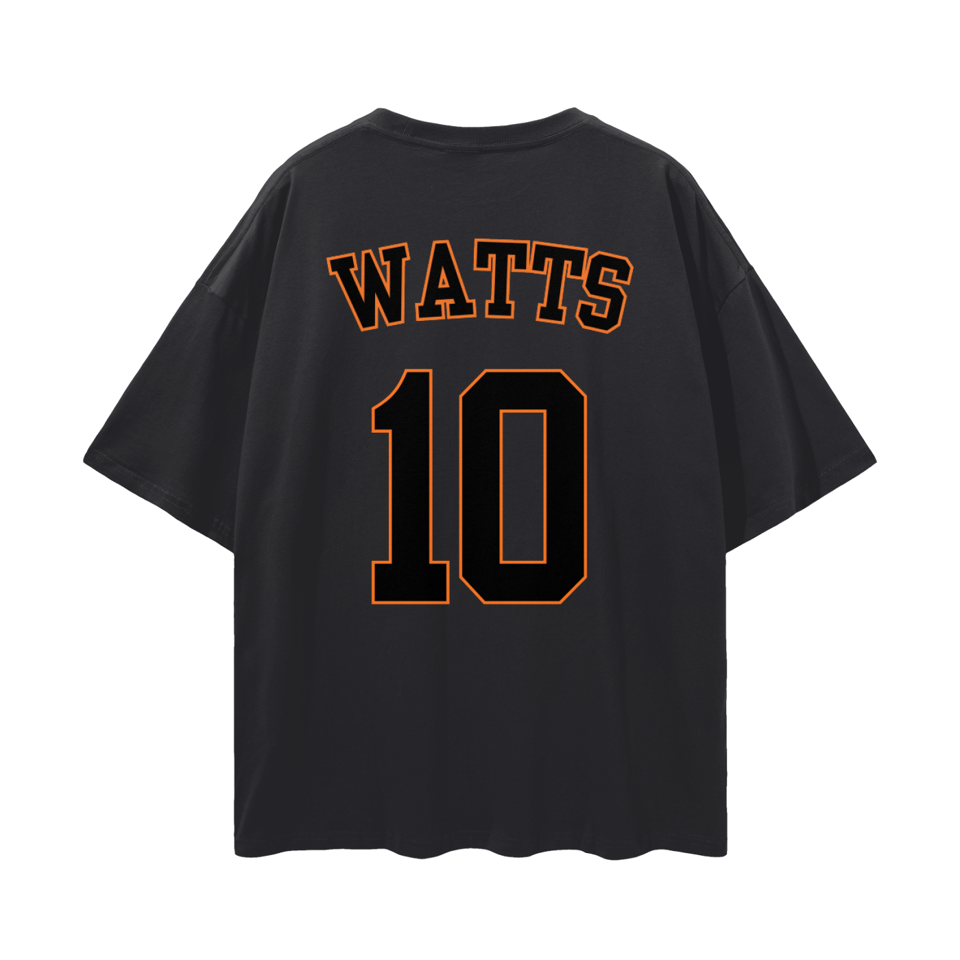 Watts Streetwear Loose Drop Shoulder T-Shirt