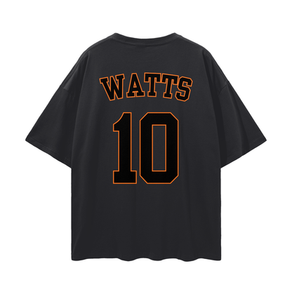Watts Streetwear Loose Drop Shoulder T-Shirt