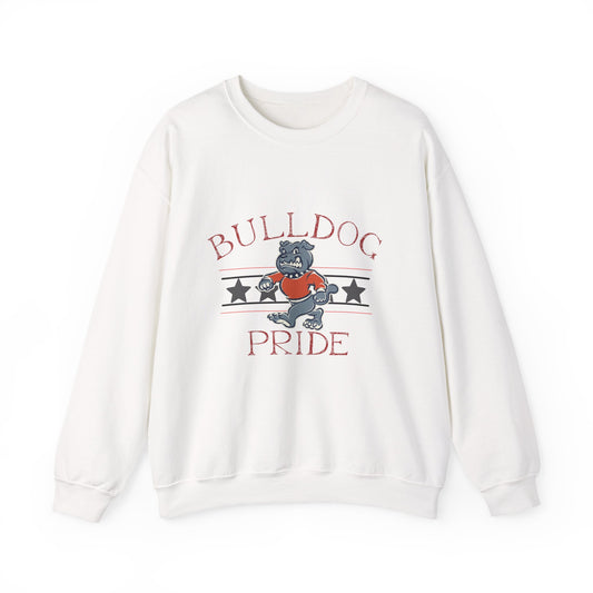 Bulldog Pride Unisex Sweatshirt, Cozy Apparel for Dog Lovers, Perfect for School Spirit, Casual Outings, Gift for Pet Owners