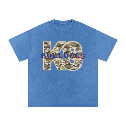 Team camo shirt Snow Washed Oversized Cotton T-Shirt