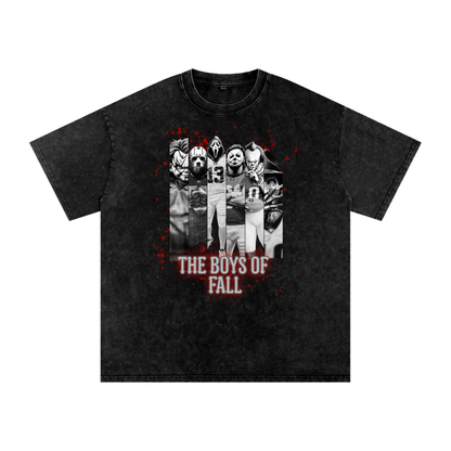 The boys of fall Snow Washed Oversized Cotton T-Shirt