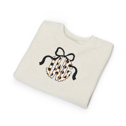 Toddler Sweatshirt with Bow Design, Cozy Kids Pullover, Cute Baby Sweater, Gifts for Toddlers, Birthday Outfit