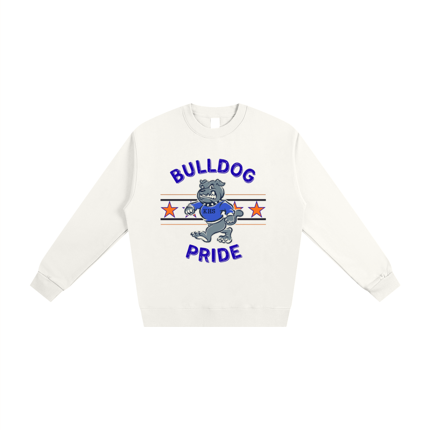 Bulldogs custom Heavyweight Essential Sweatshirt