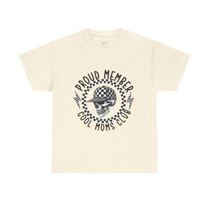 Proud Member Cool Moms Club Tee, Casual Fashion Shirt, Gift for Moms, Unique T-Shirt, Everyday Wear, Mom Life Clothing, Unisex Tee