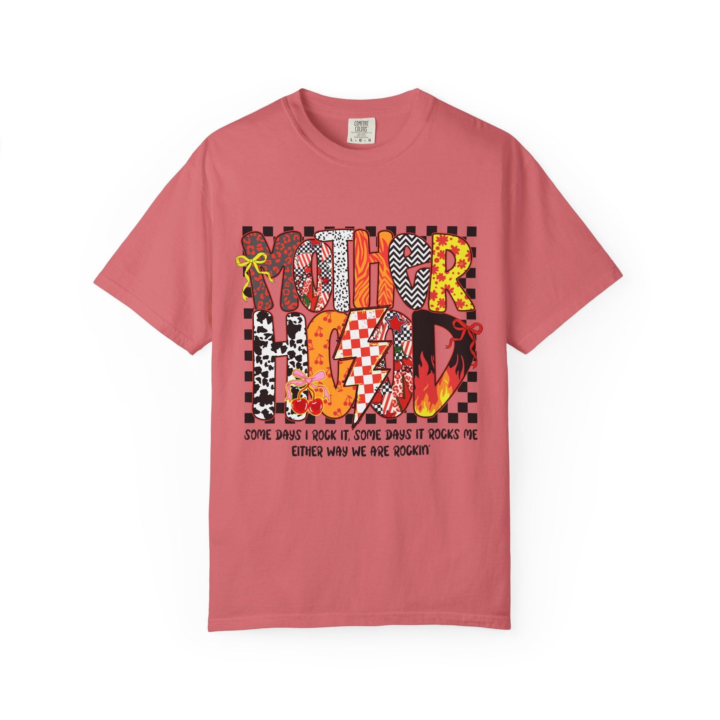 Vibrant Graphic Tee, Motherhood T-Shirt, Gift for New Moms, Casual Style, Unique Baby Shower Gift, Everyday Wear
