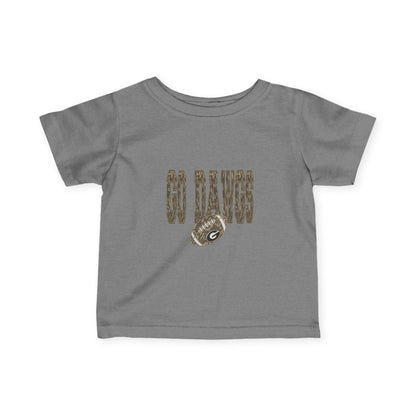 Cheerful Infant Sports Tee - "Go Davids" Football T-Shirt, Baby Game Day Outfit, Kids Gift, Toddler Fan Apparel, Cute Sportswear