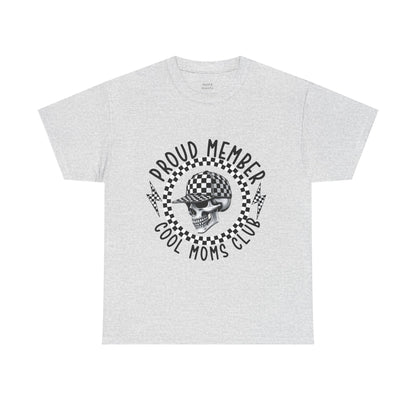 Proud Member Cool Moms Club Tee, Casual Fashion Shirt, Gift for Moms, Unique T-Shirt, Everyday Wear, Mom Life Clothing, Unisex Tee
