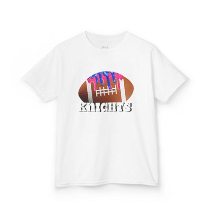 Knights Kids Football Tee | Fun Sports Shirt for Young Athletes, Perfect for Team Spirit, Birthday Gifts, Game Day, Casual Wear