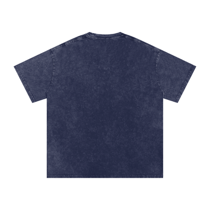 Bulldogs star Snow Washed Oversized Cotton T-Shirt