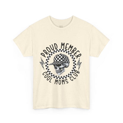 Proud Member Cool Moms Club Tee, Casual Fashion Shirt, Gift for Moms, Unique T-Shirt, Everyday Wear, Mom Life Clothing, Unisex Tee
