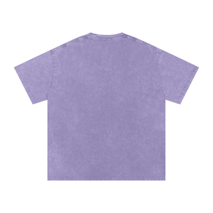 Bulldogs team Snow Washed Oversized Cotton T-Shirt