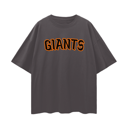 Tucker Streetwear Loose Drop Shoulder T-Shirt