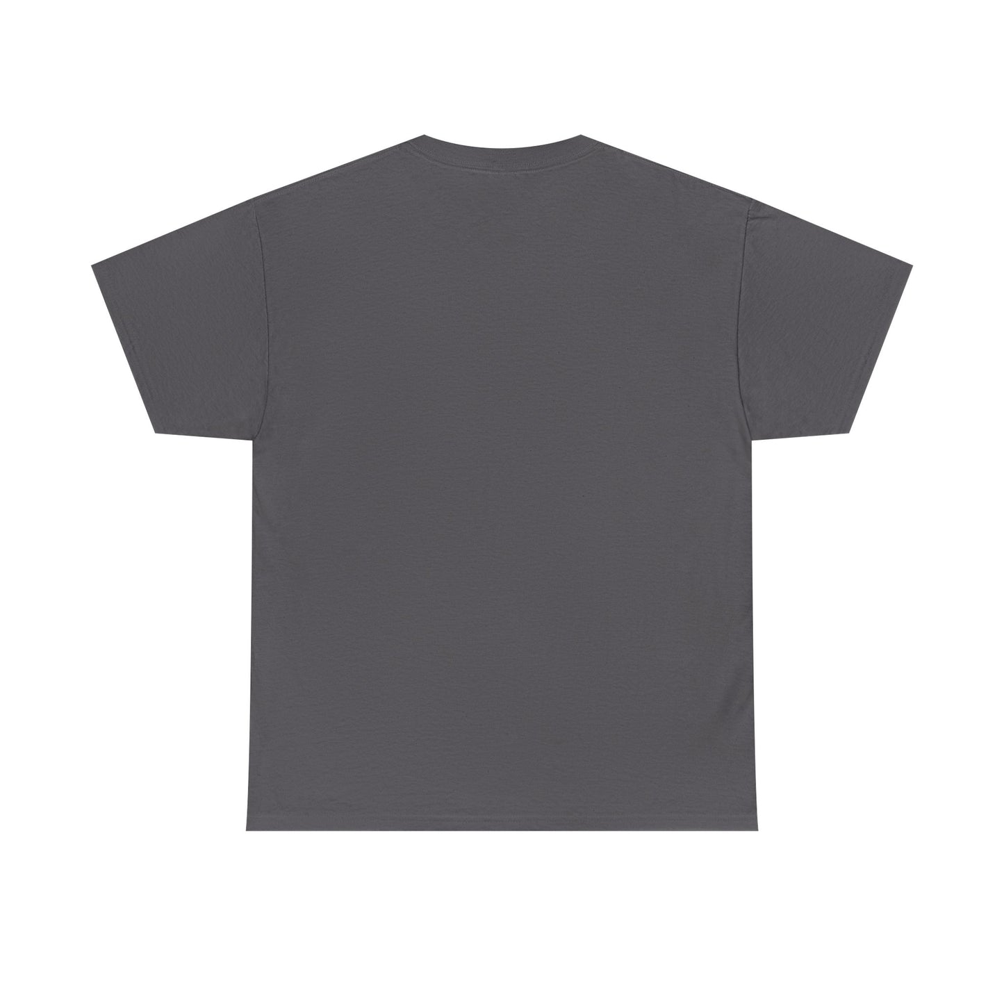 Colorful Unisex Heavy Cotton Tee - Running On Anxiety, Casual Wear, Graphic Tee, Gift for Anxiety Relief, Fun Everyday Style