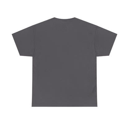 Colorful Unisex Heavy Cotton Tee - Running On Anxiety, Casual Wear, Graphic Tee, Gift for Anxiety Relief, Fun Everyday Style