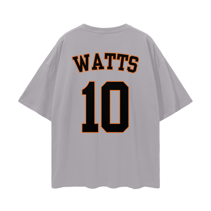 Watts Streetwear Loose Drop Shoulder T-Shirt
