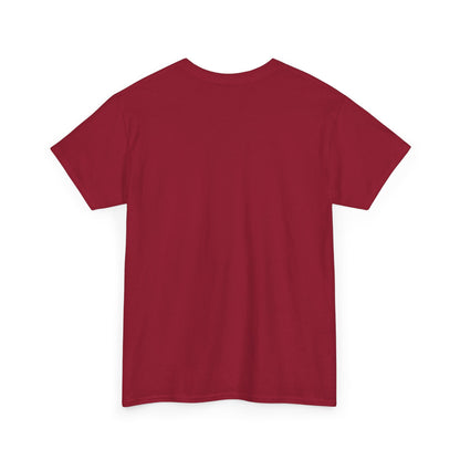 Colorful Unisex Heavy Cotton Tee - Running On Anxiety, Casual Wear, Graphic Tee, Gift for Anxiety Relief, Fun Everyday Style