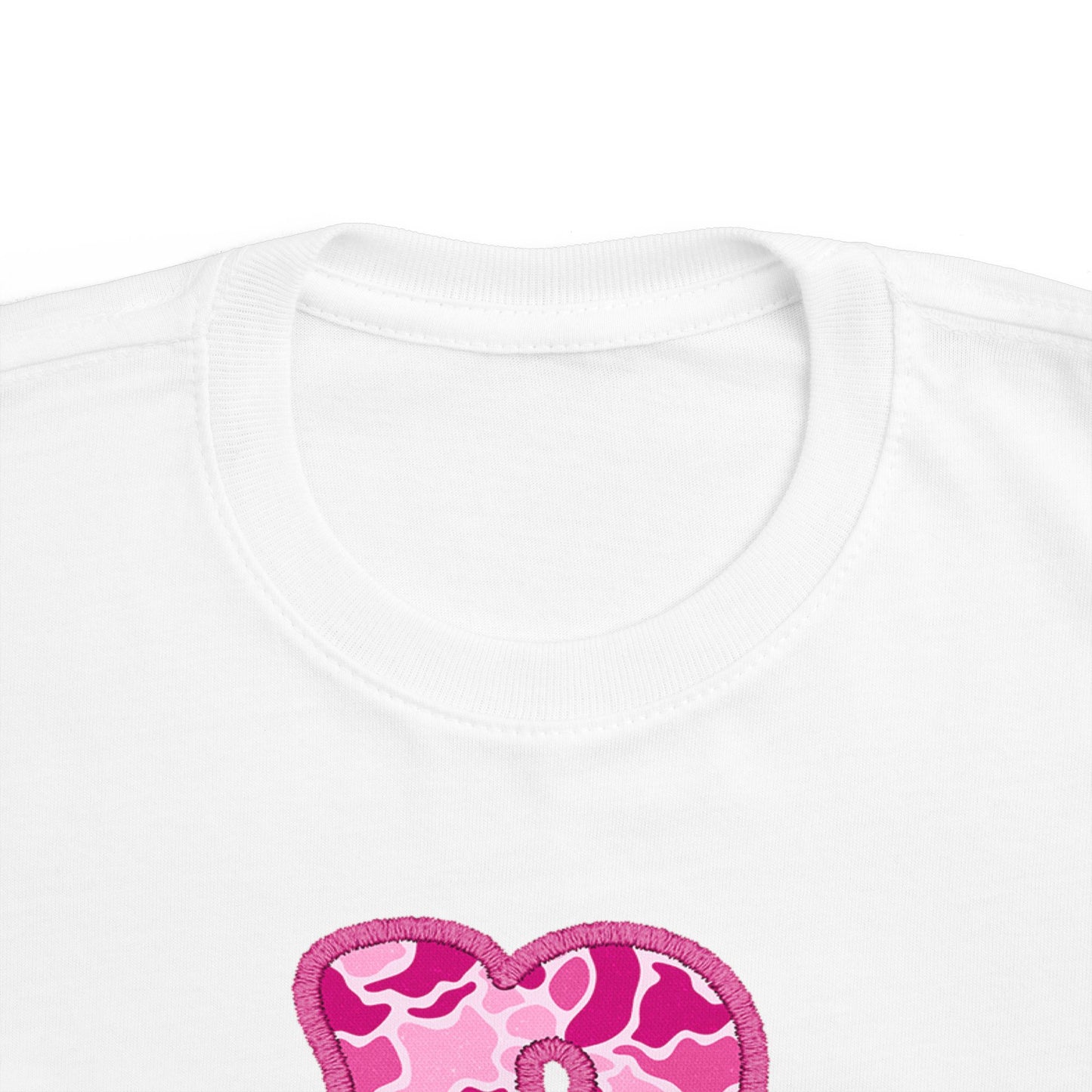 Toddler's Camo Initial Tee, Personalized Toddler Shirt, Cute Kids Tee, Birthday Gift, Custom Name Tee, Jungle Theme Outfit