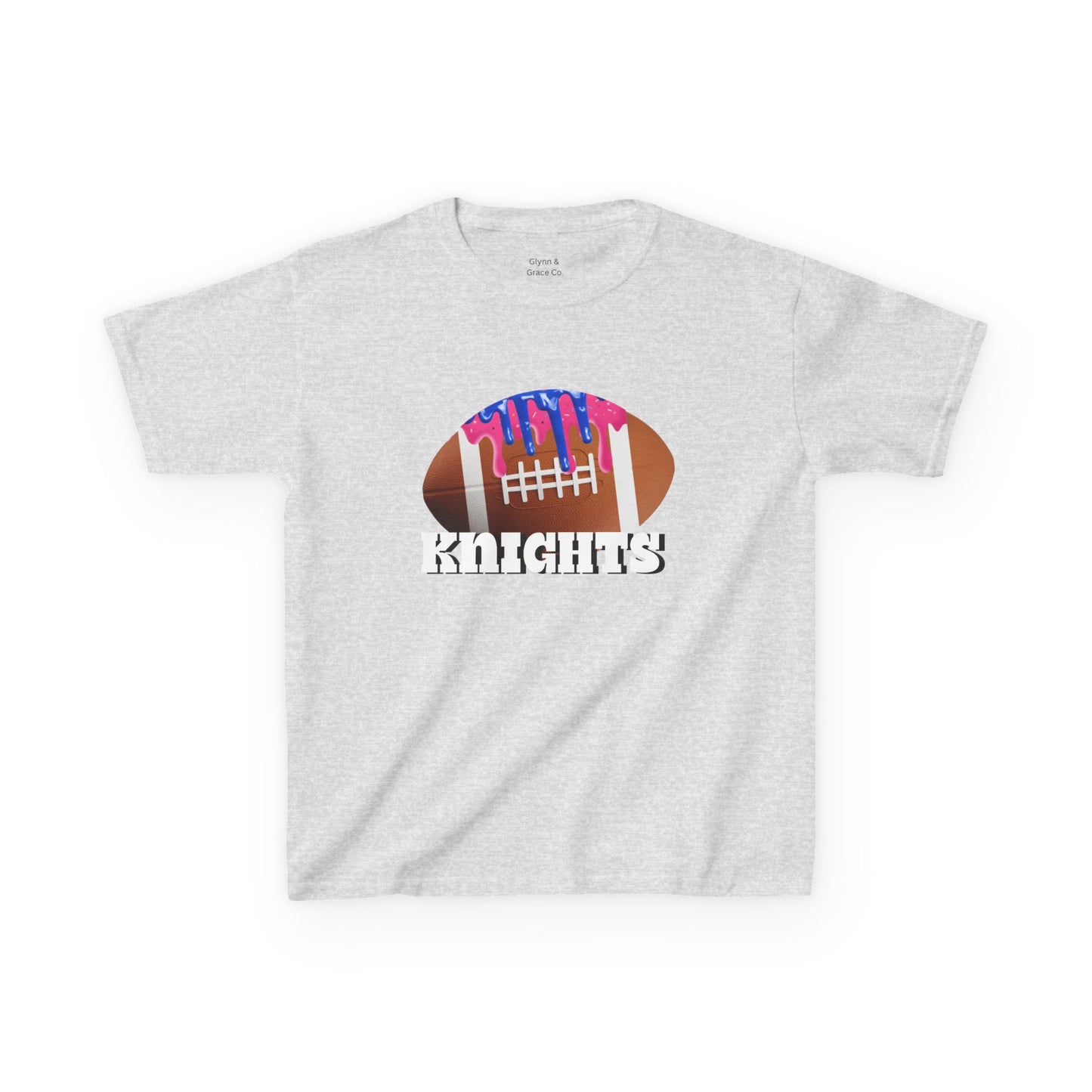 Knights Kids Football Tee | Fun Sports Shirt for Young Athletes, Perfect for Team Spirit, Birthday Gifts, Game Day, Casual Wear