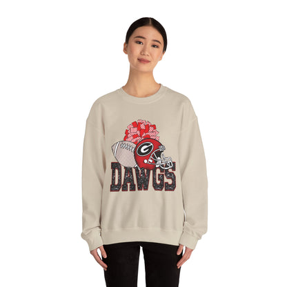 Cozy Georgia Dawgs Crewneck Sweatshirt, Unisex Sweatshirt, College Apparel, Gift for Sports Fans, Perfect for Game Day