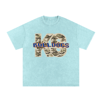 Team camo shirt Snow Washed Oversized Cotton T-Shirt