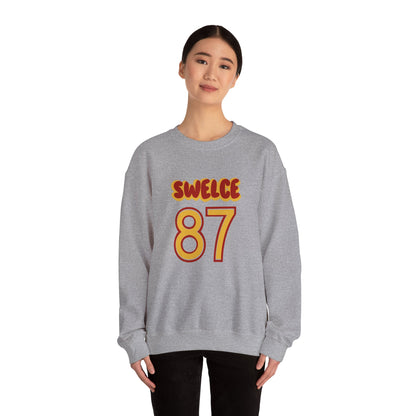 Retro Style Unisex Crewneck Sweatshirt - 'Swelce 87' | Cozy Fashion, Gift for Friends, Casual Wear, Fall Essentials, Trendy Outfit