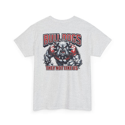 UGA Bulldogs Unisex Heavy Cotton Tee - Sports Shirt, College Apparel, Team Gear, Casual Wear, Gift for Fans