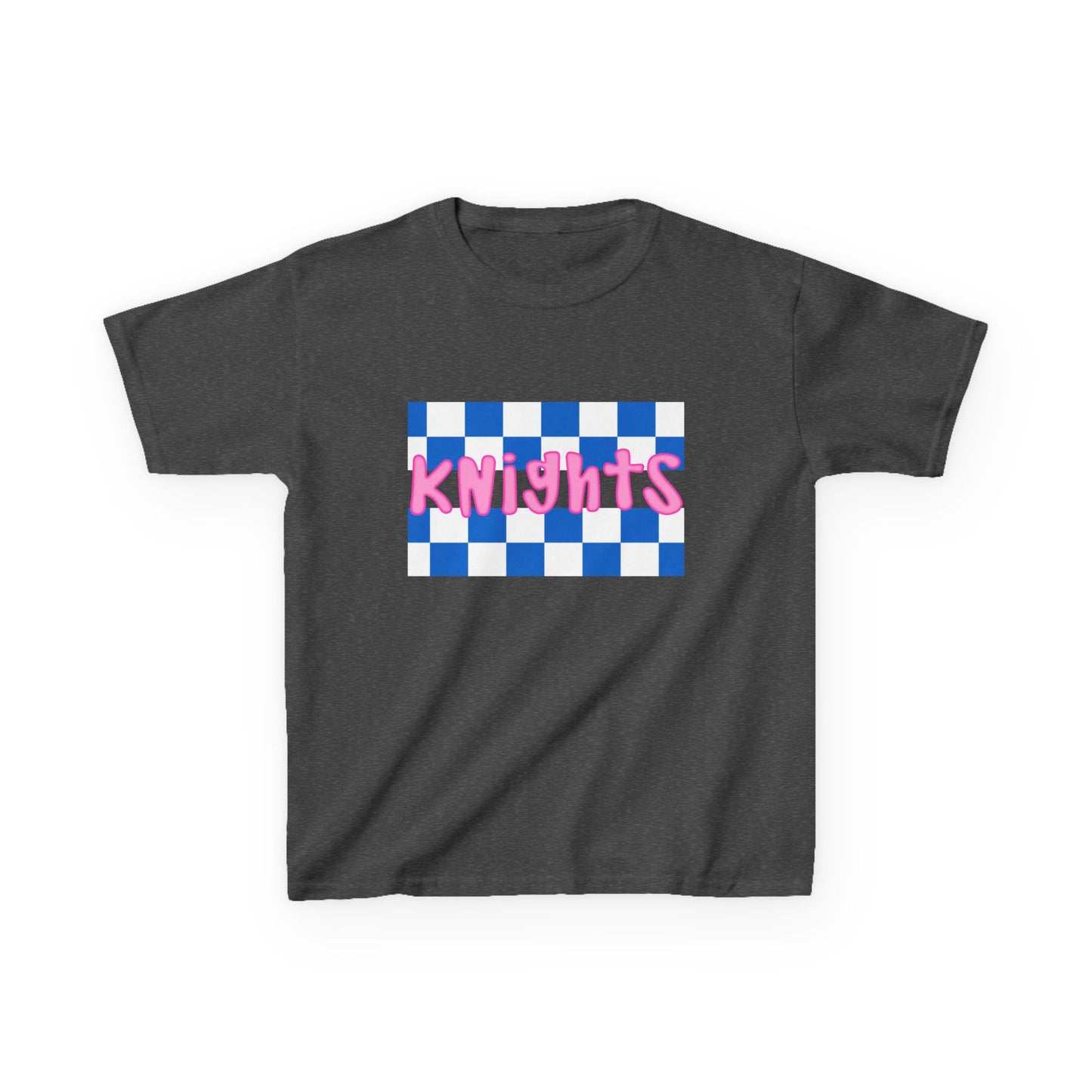 Knights Kids Cotton Tee | Fun & Colorful Kids Shirt | Birthday, Playtime, Team Spirit, Everyday Wear, Gifts