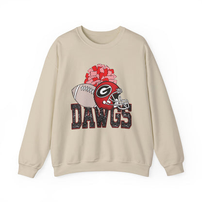 Cozy Georgia Dawgs Crewneck Sweatshirt, Unisex Sweatshirt, College Apparel, Gift for Sports Fans, Perfect for Game Day