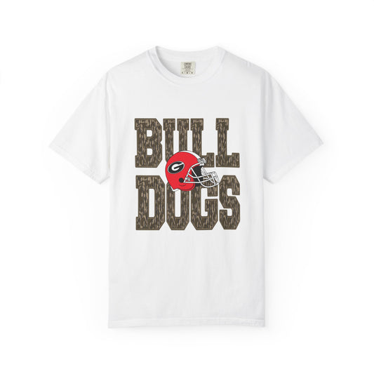 Georgia Bulldogs Garment-Dyed T-Shirt, Unisex Fan Apparel, Game Day Tee, College Sports Top, Gift for Fans