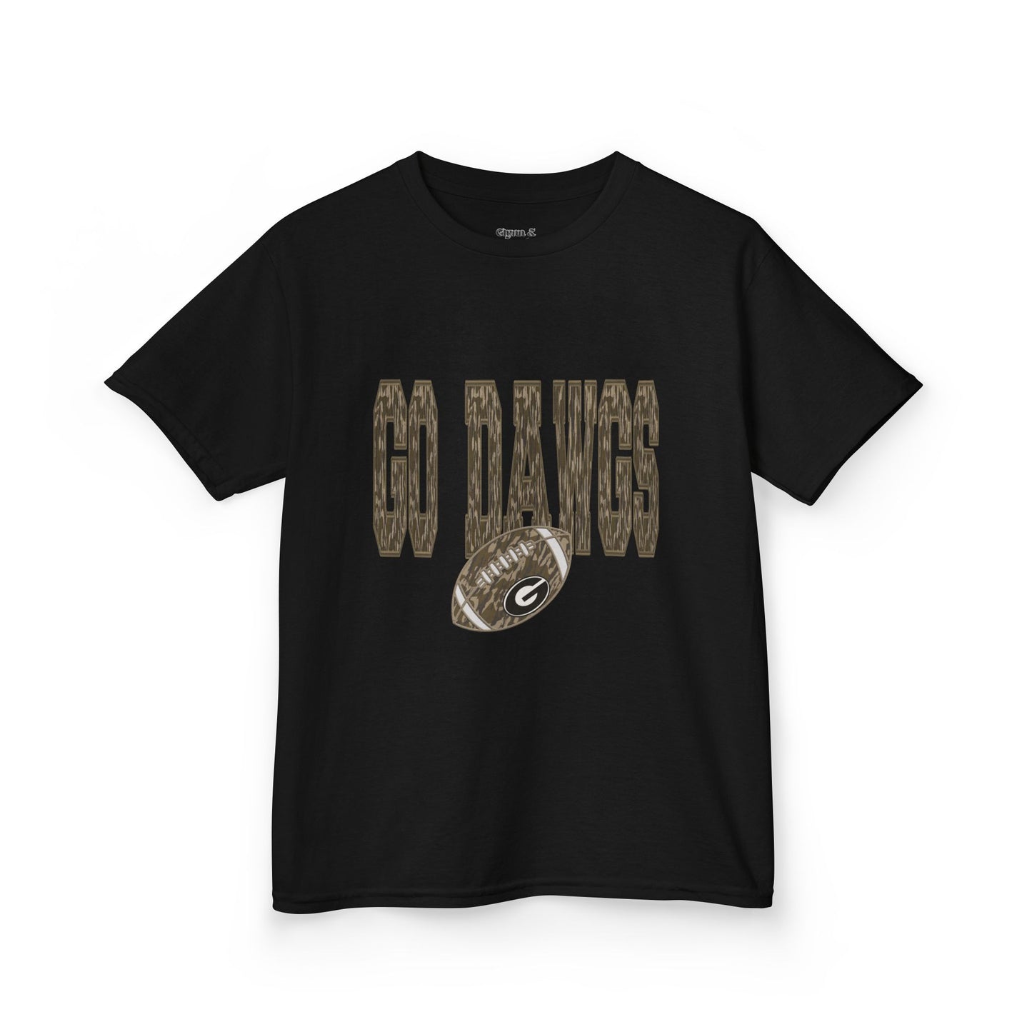 Kids Football Tee - Go Dawgs, Youth Sports Shirt, Game Day Apparel, Children's Tee, Team Spirit Top, Birthday Gift