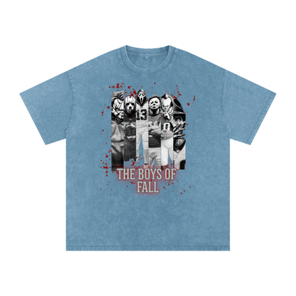 The boys of fall Snow Washed Oversized Cotton T-Shirt