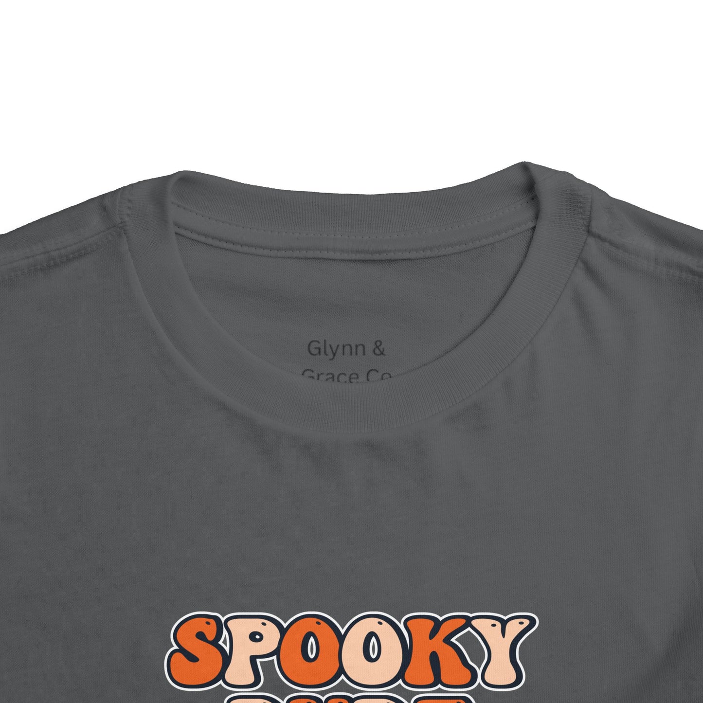 Spooky Toddler Tee - Halloween Shirt for Kids, Ghost Graphic T-Shirt, Toddler Costume Top, Fun Kids Apparel, Halloween Outfit