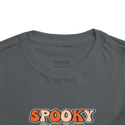 Spooky Toddler Tee - Halloween Shirt for Kids, Ghost Graphic T-Shirt, Toddler Costume Top, Fun Kids Apparel, Halloween Outfit