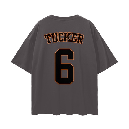 Tucker Streetwear Loose Drop Shoulder T-Shirt