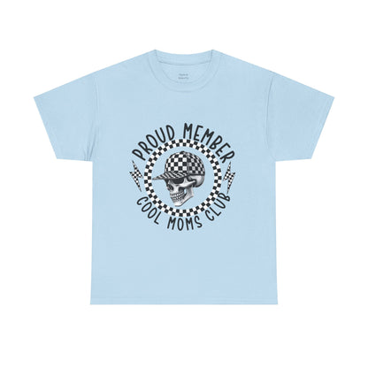 Proud Member Cool Moms Club Tee, Casual Fashion Shirt, Gift for Moms, Unique T-Shirt, Everyday Wear, Mom Life Clothing, Unisex Tee