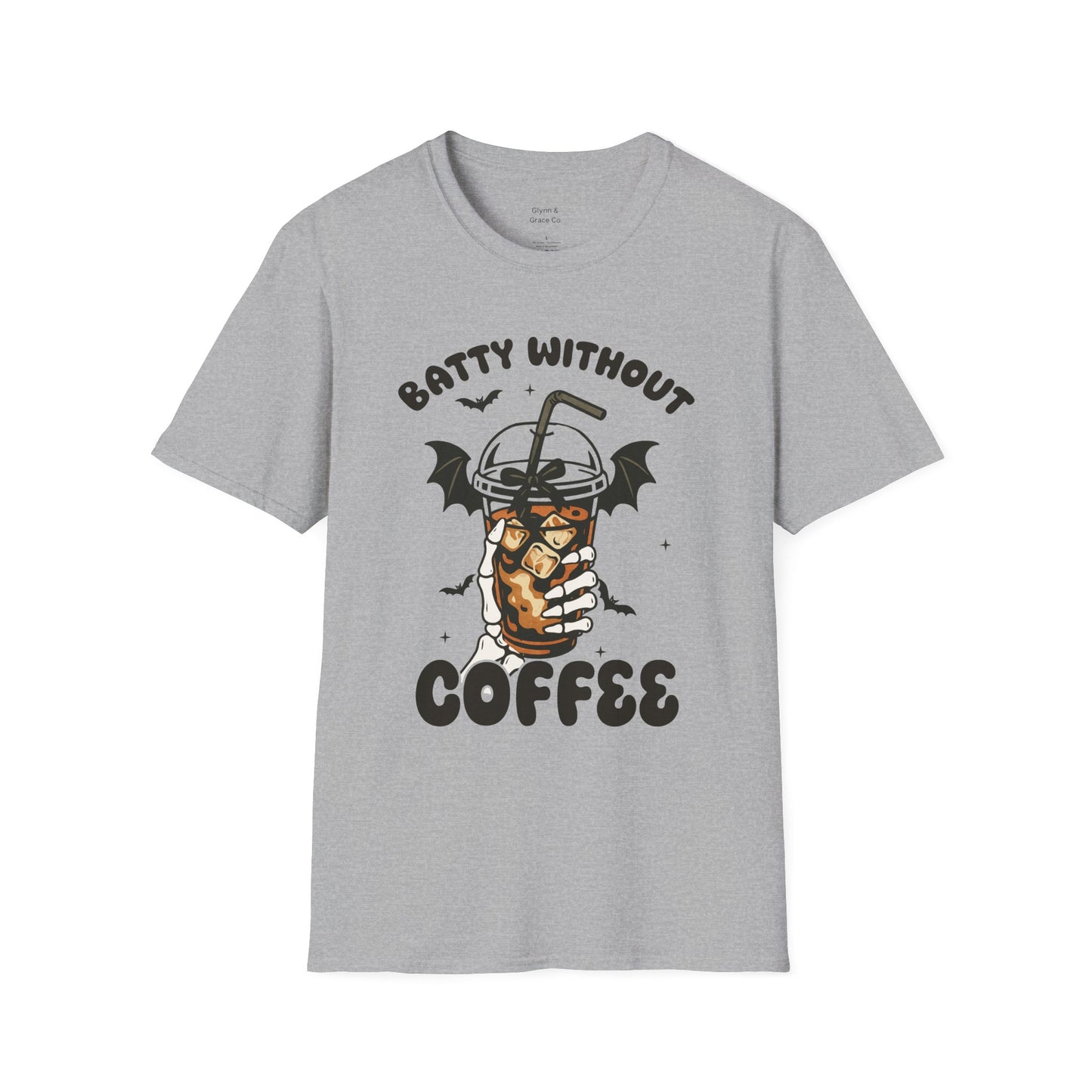 Batty Without Coffee T-Shirt - Fun Graphic Tee, Unisex Halloween Apparel, Cute Coffee Lover Gift, Batty Designs for Coffee [...]