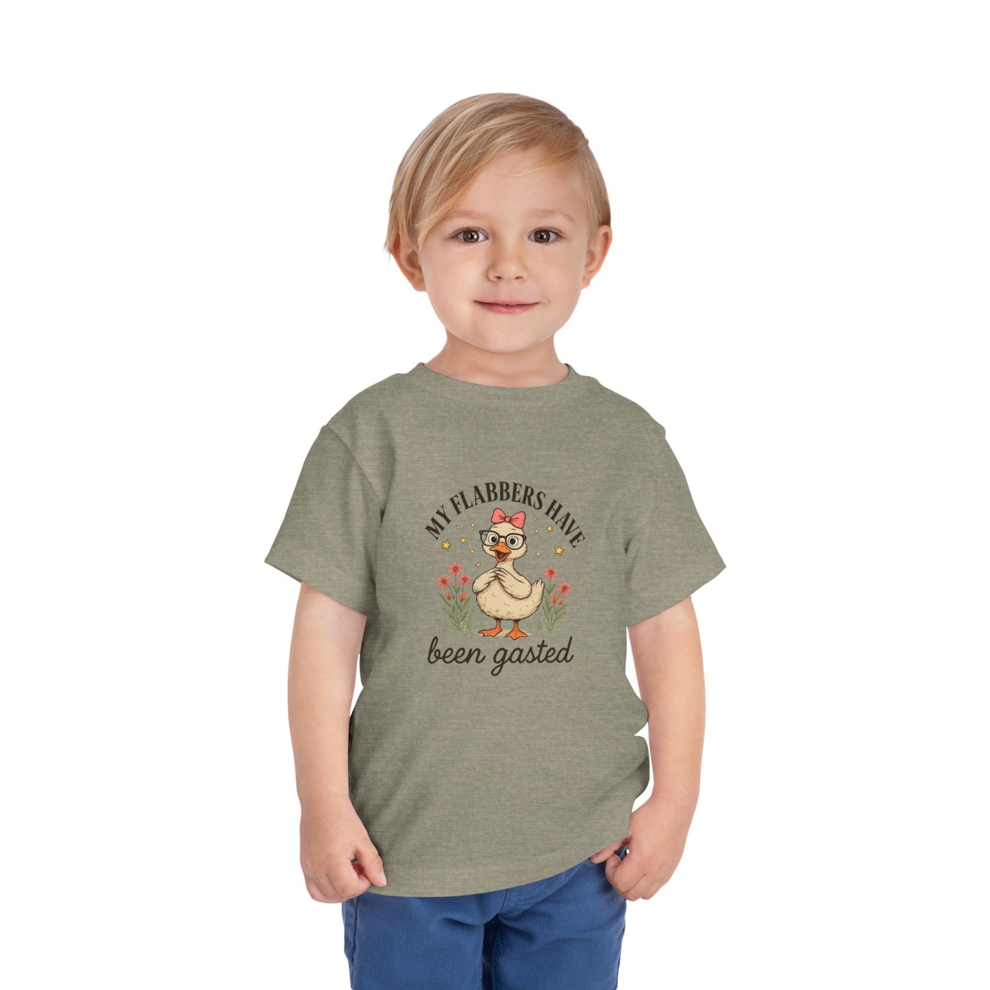Cute Toddler Tee: "My Flabbers Have Been Gasted" Funny Animal Shirt, Kids Birthday Gift, Playdate Outfit, Toddler Clothing, Animal [...]