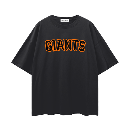 Tucker Streetwear Loose Drop Shoulder T-Shirt