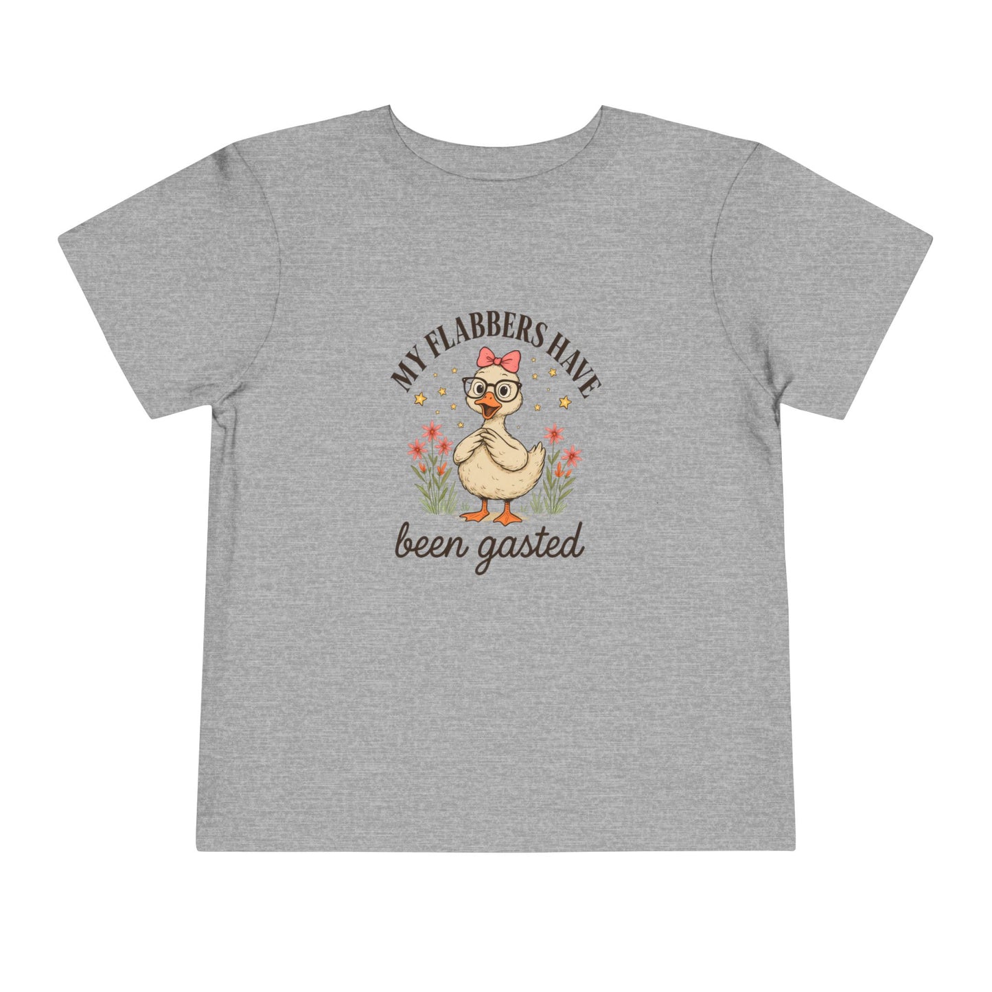 Cute Toddler Tee: "My Flabbers Have Been Gasted" Funny Animal Shirt, Kids Birthday Gift, Playdate Outfit, Toddler Clothing, Animal [...]
