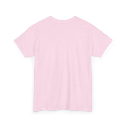 Colorful Unisex Heavy Cotton Tee - Running On Anxiety, Casual Wear, Graphic Tee, Gift for Anxiety Relief, Fun Everyday Style