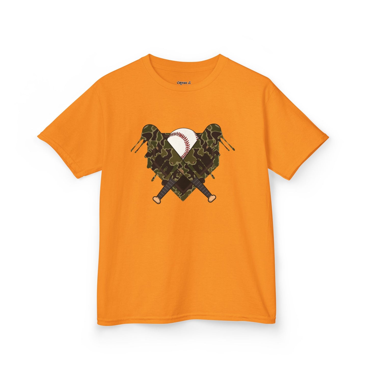 Camo Heart Kids Tee, Camouflage Shirt, Boys Girls T-Shirt, Military Style Kids Clothing, Unique Kids Gift, Outdoor Adventure Tee