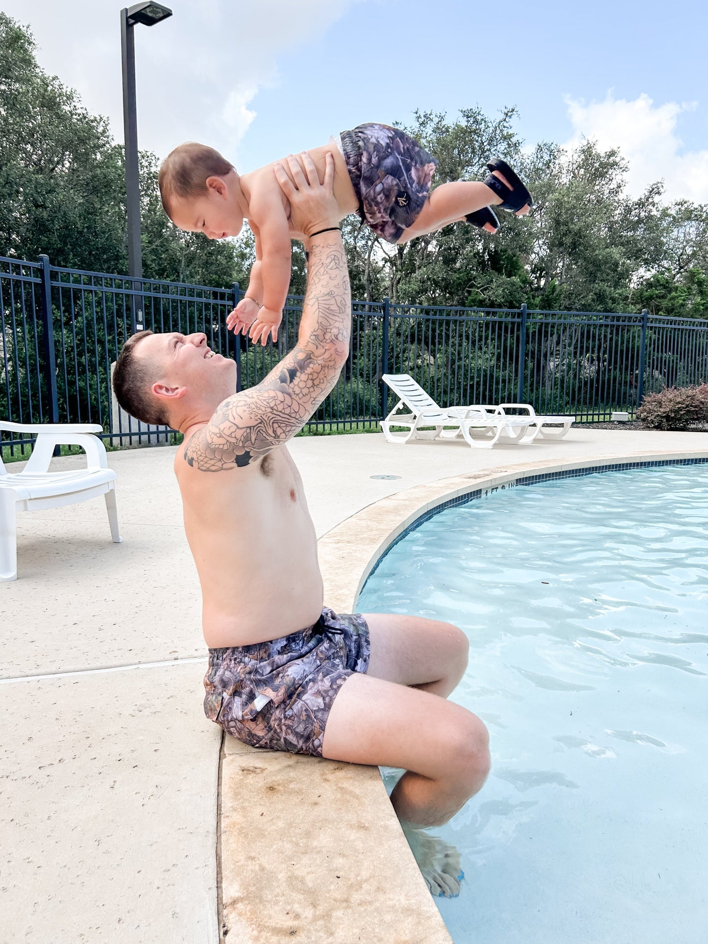 Camo Swim Shorts