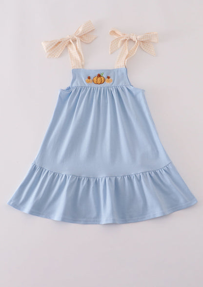 BLUE PUMPKIN FRENCH KNOT